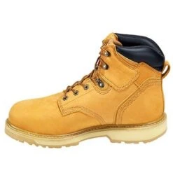 Timberland PRO Boots: Men's Pit Boss 33031 Wheat Nubuck 6" Steel Toe Work Boots -Overlook Boots shop image 64615
