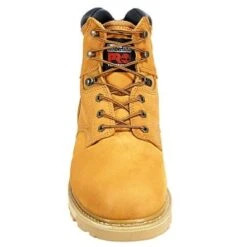 Timberland PRO Boots: Men's Pit Boss 33031 Wheat Nubuck 6" Steel Toe Work Boots -Overlook Boots shop image 64617