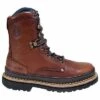 Georgia Boots: Men's Brown G8274 8 Inch Slip Resistant Work Boots 1 Georgia Boots: Men's Brown G8274 8 Inch Slip Resistant Work Boots -Overlook Boots shop image 65635