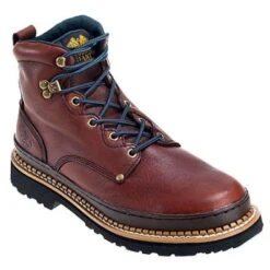 Georgia Boots: Men's Brown G6374 Georgia Giant EH Steel Toe Boots -Overlook Boots shop image 65765