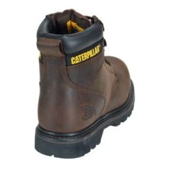 Caterpillar Boots: Men's Brown 6 Inch Climasphere 72593 EH Work Boots -Overlook Boots shop image 69204