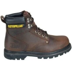 Caterpillar Boots: Men's Brown 6 Inch Climasphere 72593 EH Work Boots -Overlook Boots shop image 69207