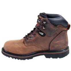 Timberland PRO Boots: Men's Pit Boss 33046 Brown Soft Toe EH Work Boots -Overlook Boots shop image 69213
