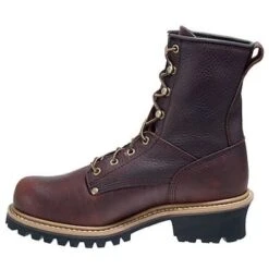 Carolina Boots: Men's 821 Logger EH Plain Toe Work Boots -Overlook Boots shop image 69585