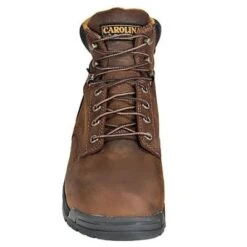 Carolina Boots: Men's Brown Waterproof CA5020 EH Leather Work Boots -Overlook Boots shop image 69960