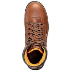 Timberland PRO Boots: Men's Brown 26063 TiTAN Safety Toe EH 6" Work Boots -Overlook Boots shop image 73517