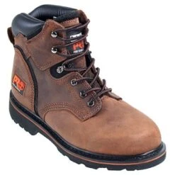 Timberland PRO Boots: Men's Pit Boss Brown 33034 EH Steel Toe Work Boots -Overlook Boots shop image 74098