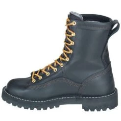 Danner Boots: Men's Black 14100 USA-Made Waterproof Rain Forest Boots -Overlook Boots shop image 82956