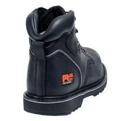 Timberland PRO Boots: Men's Pit Boss Black 33032 EH 6" Steel Toe Work Boots -Overlook Boots shop image 88687
