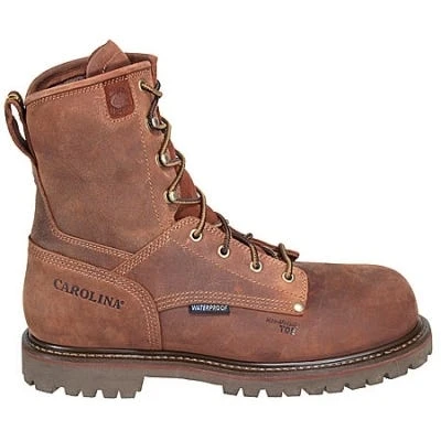 Carolina Boots: Men's Tan Insulated CA9028 Waterproof Work Boots 3 Carolina Boots: Men's Tan Insulated CA9028 Waterproof Work Boots