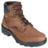 Wolverine Boots: Men's 5484 Durbin Waterproof Nubuck Brown Boots -Overlook Boots shop image 91480