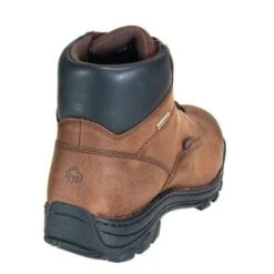 Wolverine Boots: Men's 5484 Durbin Waterproof Nubuck Brown Boots -Overlook Boots shop image 91482