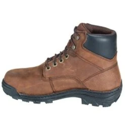 Wolverine Boots: Men's 5484 Durbin Waterproof Nubuck Brown Boots -Overlook Boots shop image 91484