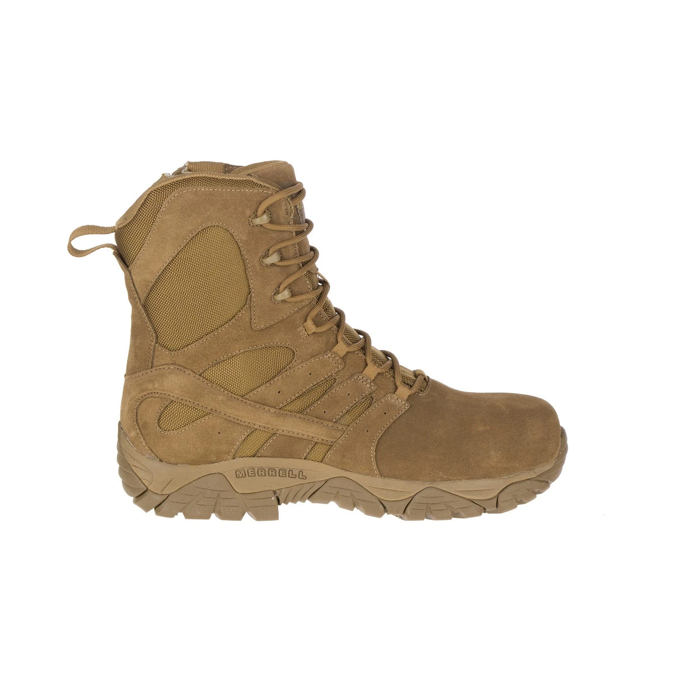 Merrell Boots: Unisex J099371 Tan Moab 2 Defense Composite Toe Side Zip Tactical Work Boot 7 Merrell Boots: Unisex J099371 Tan Moab 2 Defense Composite Toe Side Zip Tactical Work Boot - Image 5