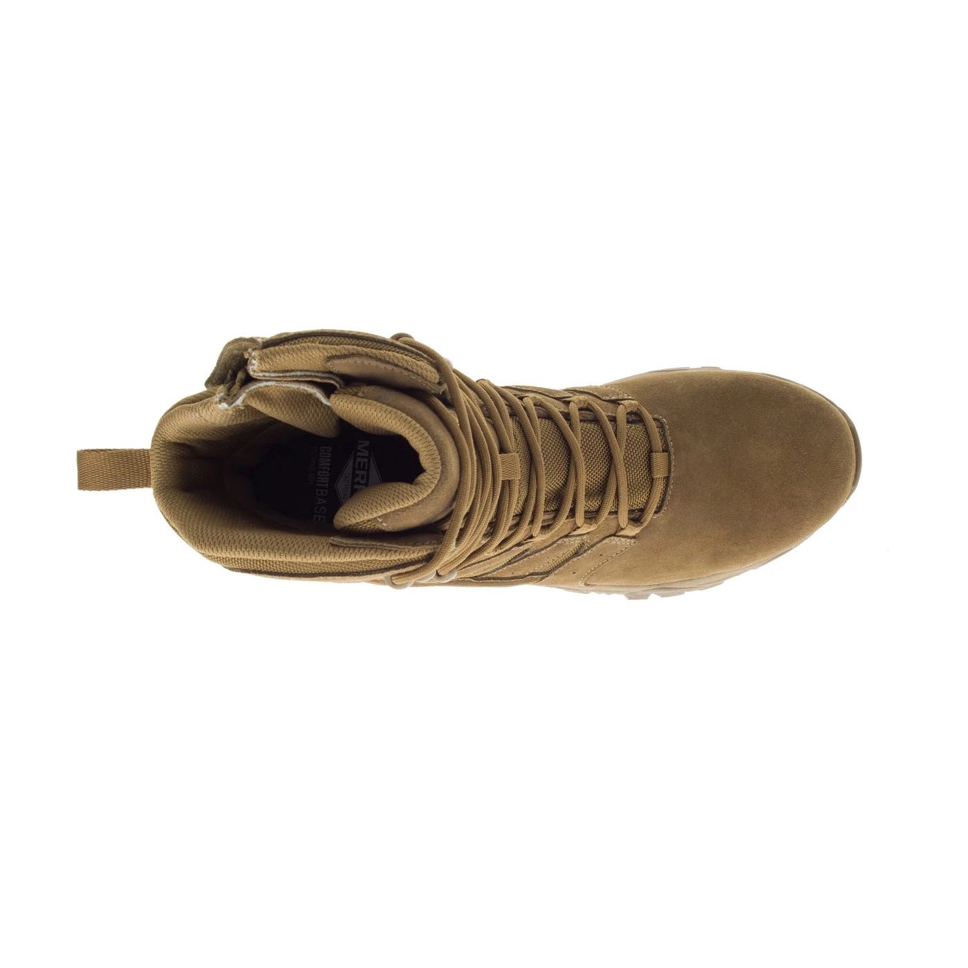 Merrell Boots: Unisex J099371 Tan Moab 2 Defense Composite Toe Side Zip Tactical Work Boot 3 Merrell Boots: Unisex J099371 Tan Moab 2 Defense Composite Toe Side Zip Tactical Work Boot