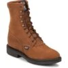 Justin Boots: Men's 760 USA Made 8 Inch EH Work Boots -Overlook Boots shop jst 001 760edit