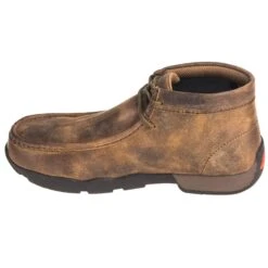 Justin Boots: Men's 235 Dark Brown Steel Moc Toe EH Work Boots 13 Justin Boots: Men's 235 Dark Brown Steel Moc Toe EH Work Boots -Overlook Boots shop justin 235 i 01