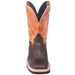 Justin Boots: Men's SE4561 Steel Toe EH Stampede Cowboy Work Boots -Overlook Boots shop justin 4561 090 f 01