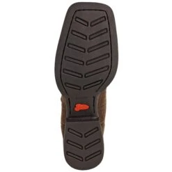 Justin Boots: Men's 7222 Dark Brown 11-Inch Chet Cowboy Boots