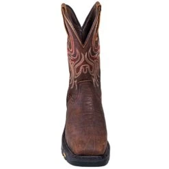 Justin Boots: Men's WK2111 Square Steel Toe Waterproof Commander X5 Pull-On Work Boots 14 Justin Boots: Men's WK2111 Square Steel Toe Waterproof Commander X5 Pull-On Work Boots -Overlook Boots shop justin wk2111 f 01