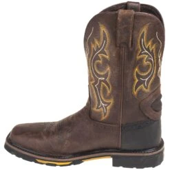 Justin Boots: Men's SE4624 Rustic Barnwood Hybred EH Cowboy Boots -Overlook Boots shop justin wk4624 i 01