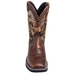Justin Boots: Men's SE4676 RealTree Square Toe Cowboy Boots -Overlook Boots shop justin wk4676 f 01