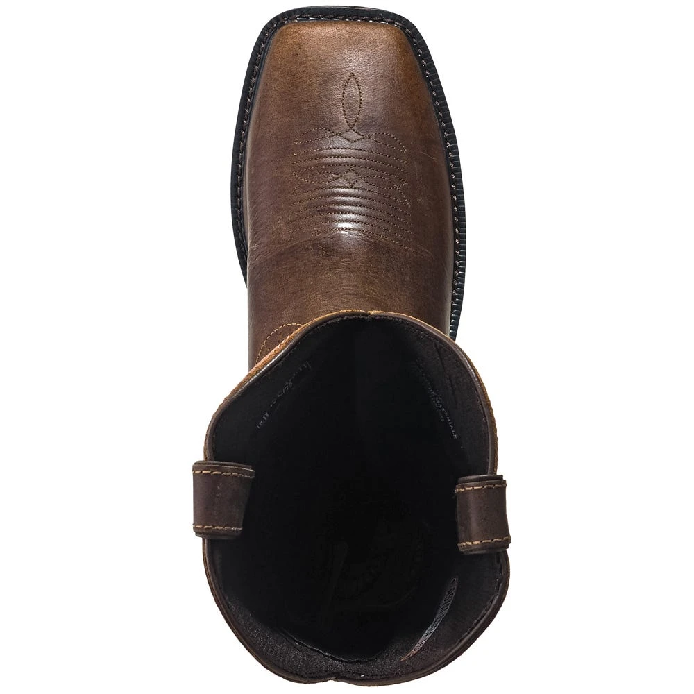 Justin Boots: Men's SE4812 Tan Composite Toe EH Non-Metallic Stampede Work Boots 4 Justin Boots: Men's SE4812 Tan Composite Toe EH Non-Metallic Stampede Work Boots - Image 2