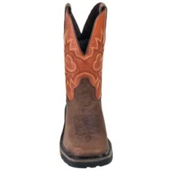 Justin Boots: Men's SE4944 Two Tone Leather EH Cowboy Work Boots -Overlook Boots shop justin wk4944 090 f 01