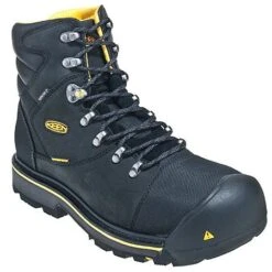 KEEN Utility Men's 1009173 Milwaukee Steel Toe Waterproof Boots -Overlook Boots shop keen 1009173 p 01