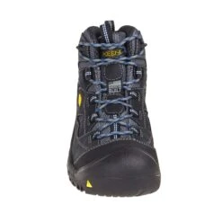 KEEN Utility Boots: Men's 1014605 Grey Waterproof EH Braddock Mid Hikers -Overlook Boots shop keen 1014605 f 01