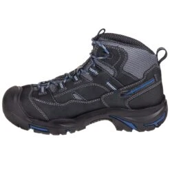 KEEN Utility Boots: Men's 1014605 Grey Waterproof EH Braddock Mid Hikers -Overlook Boots shop keen 1014605 i 01