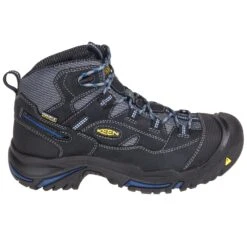 KEEN Utility Boots: Men's 1014605 Grey Waterproof EH Braddock Mid Hikers -Overlook Boots shop keen 1014605 o 01