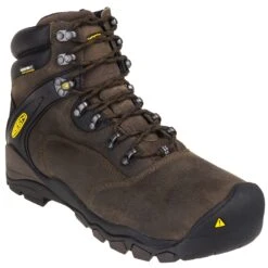 KEEN Utility Boots: Men's 1015401 Steel Toe Brown Waterproof Louisville 6-Inch Work Boots 11 KEEN Utility Boots: Men's 1015401 Steel Toe Brown Waterproof Louisville 6-Inch Work Boots -Overlook Boots shop keen 1015401 p 01