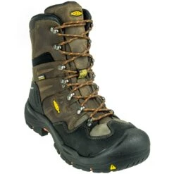 KEEN Utility Boots: Men's 8 Inch Coburg 1017833 Waterproof Steel Toe Work Boots -Overlook Boots shop keen 1017833 1
