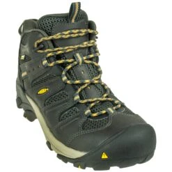 KEEN Utility Boots: Men's Lansing 1018079 Waterproof Mid Steel Toe Work Boots -Overlook Boots shop keen 1018079 1