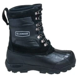 LaCrosse Boots: Men's 600802 Black Waterproof Outpost II Boots -Overlook Boots shop lacrosse 600802 o 01