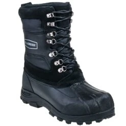 LaCrosse Boots: Men's 600802 Black Waterproof Outpost II Boots -Overlook Boots shop lacrosse 600802 p 01
