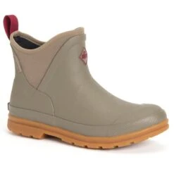 Muck Boots: Women's OAW 901 Taupe Originals Waterproof Ankle Boot -Overlook Boots shop oaw 901