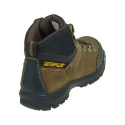 Caterpillar Boots: Men's Threshold Brown Waterproof 74128 Work Boots -Overlook Boots shop p74128 5