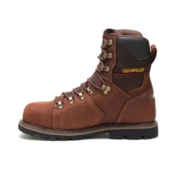 Caterpillar Boots: Men's Alaska 2.0 P90979 Brown Waterproof Thinsulate Steel Toe Boots -Overlook Boots shop p90979 4