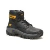 Caterpillar Boots: Men's P91287 Black Steel Toe Invader Hi EH Hiker Work Boot -Overlook Boots shop p91287edit