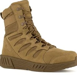 Reebok Boots: Men's RB4365 Coyote 8 Inch Floatride Energy Tactical Soft Toe Work Boot