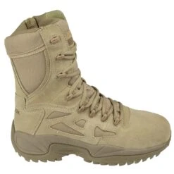 Reebok Boots: Men's Tan RB8894 Rapid Response EH Composite Toe Military Boots -Overlook Boots shop rb8894 2