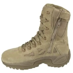 Reebok Boots: Men's Tan RB8894 Rapid Response EH Composite Toe Military Boots -Overlook Boots shop rb8894 4