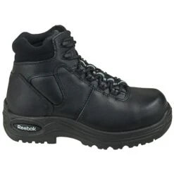Reebok Boots: Men's Black RB6750 Trainex EH Non Metallic Composite Toe Boots -Overlook Boots shop reebok rb6750 o 01