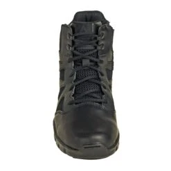 Reebok Boots: Men's 6-Inch RB8605 EH Black Sublite Cushion Side Zip Tactical Boots -Overlook Boots shop reebok rb8605 f 01