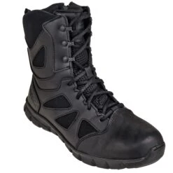 Reebok Boots: Men's RB8805 Black EH Non-Metallic Tactical Sublite Cushion Boots -Overlook Boots shop reebok rb8805 p 01