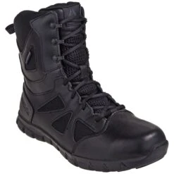 Reebok Boots: Sublite Waterproof Men's Black RB8806 EH 8-Inch Tactical Boots -Overlook Boots shop reebok rb8806 p 01 1
