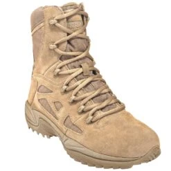 Reebok Boots: Men's RB8977 Coyote Tan 8-Inch Rapid Response Tactical Boots -Overlook Boots shop reebok rb8977 p 01