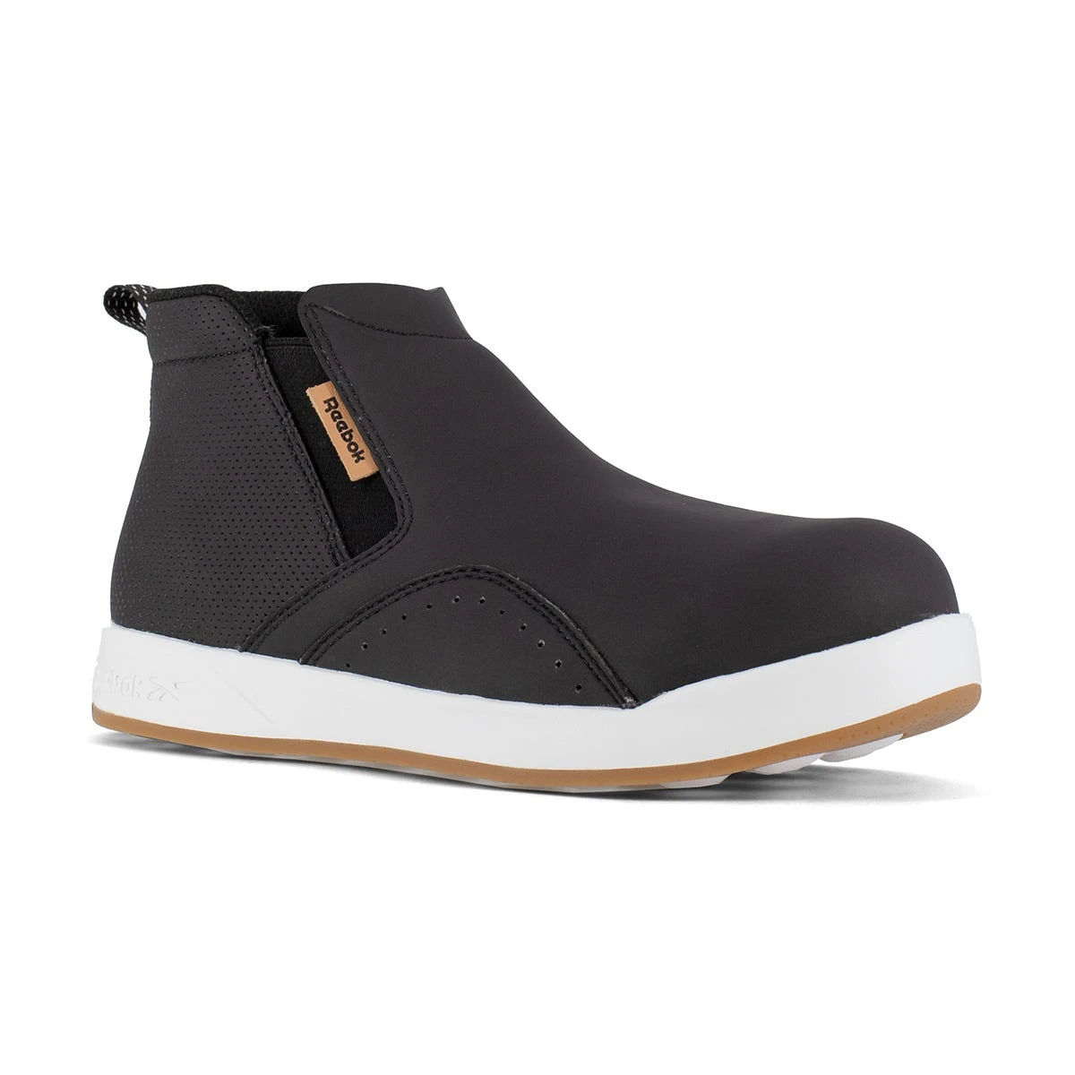 Reebok Boots: Women's RB256 Black White Composite Toe High Top EH Work Boot 3 Reebok Boots: Women's RB256 Black White Composite Toe High Top EH Work Boot